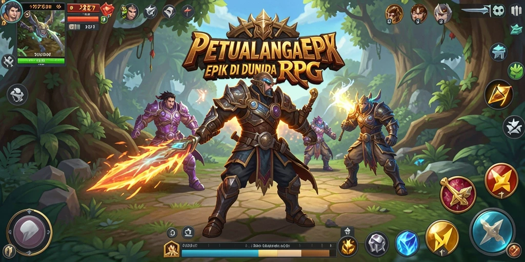 Tangkapan layar gameplay RPG 2757 yang mengasyikkan.
