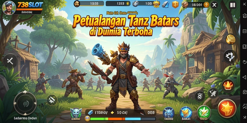 Gameplay Open World yang mendebarkan di 738SLOT.