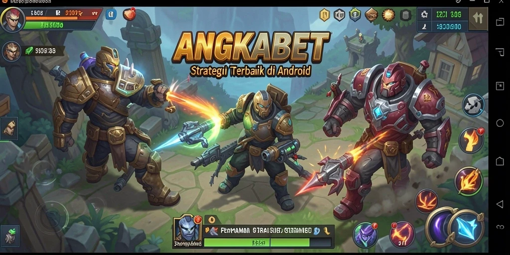 Tampilan gameplay ANGKABET dengan elemen strategi yang dinamis.