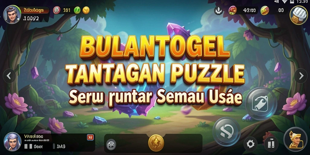 Tampilan gameplay menawan dari BULANTOGEL dengan berbagai puzzle menarik.