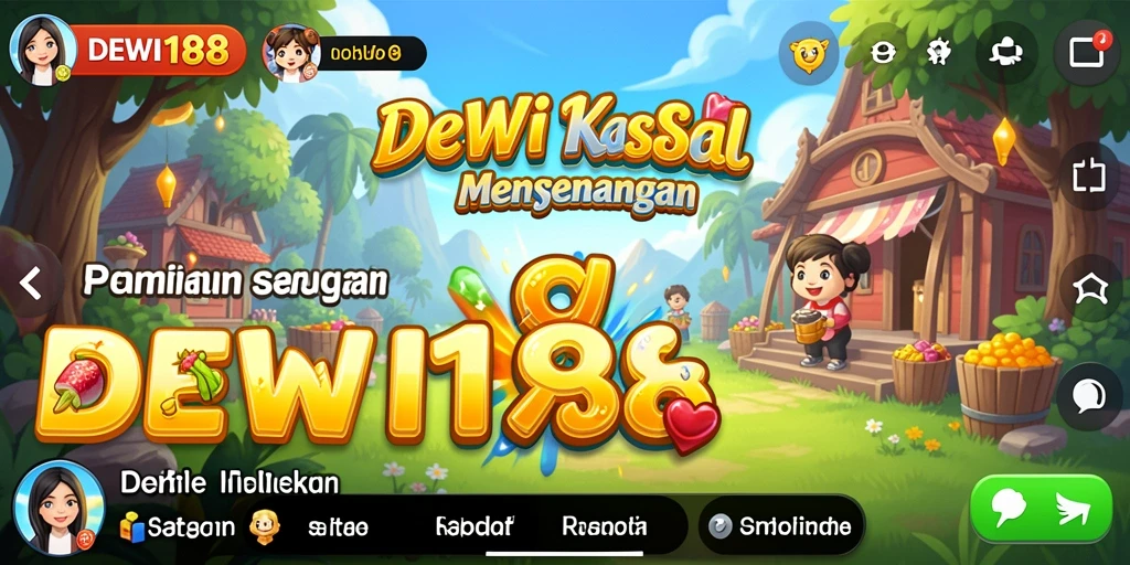 Screenshot DEWI188 menampilkan gameplay yang menyenangkan dan interaktif.