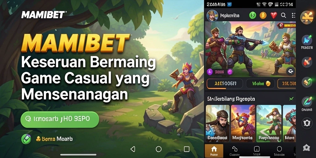 Screenshot gameplay MAMIBET menampilkan keseruan bermain game Casual.