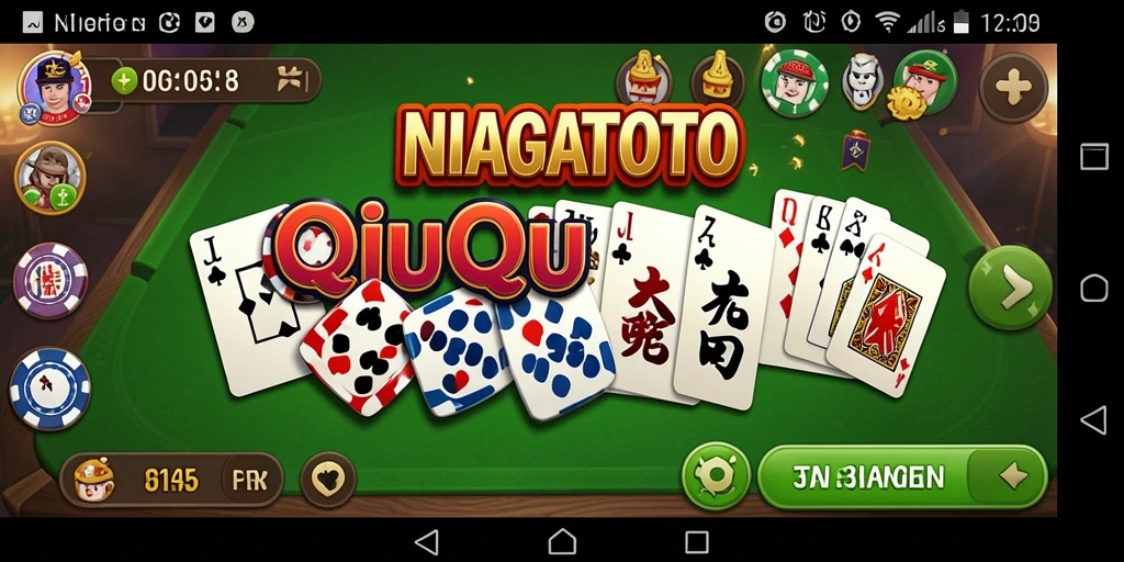 Gameplay QiuQiu yang menarik dan menegangkan di NIAGATOTO.